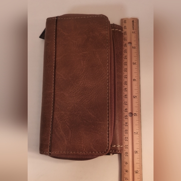 [5x$20] Pre-Loved Born Concept Leather Wallet - Picture 4 of 7